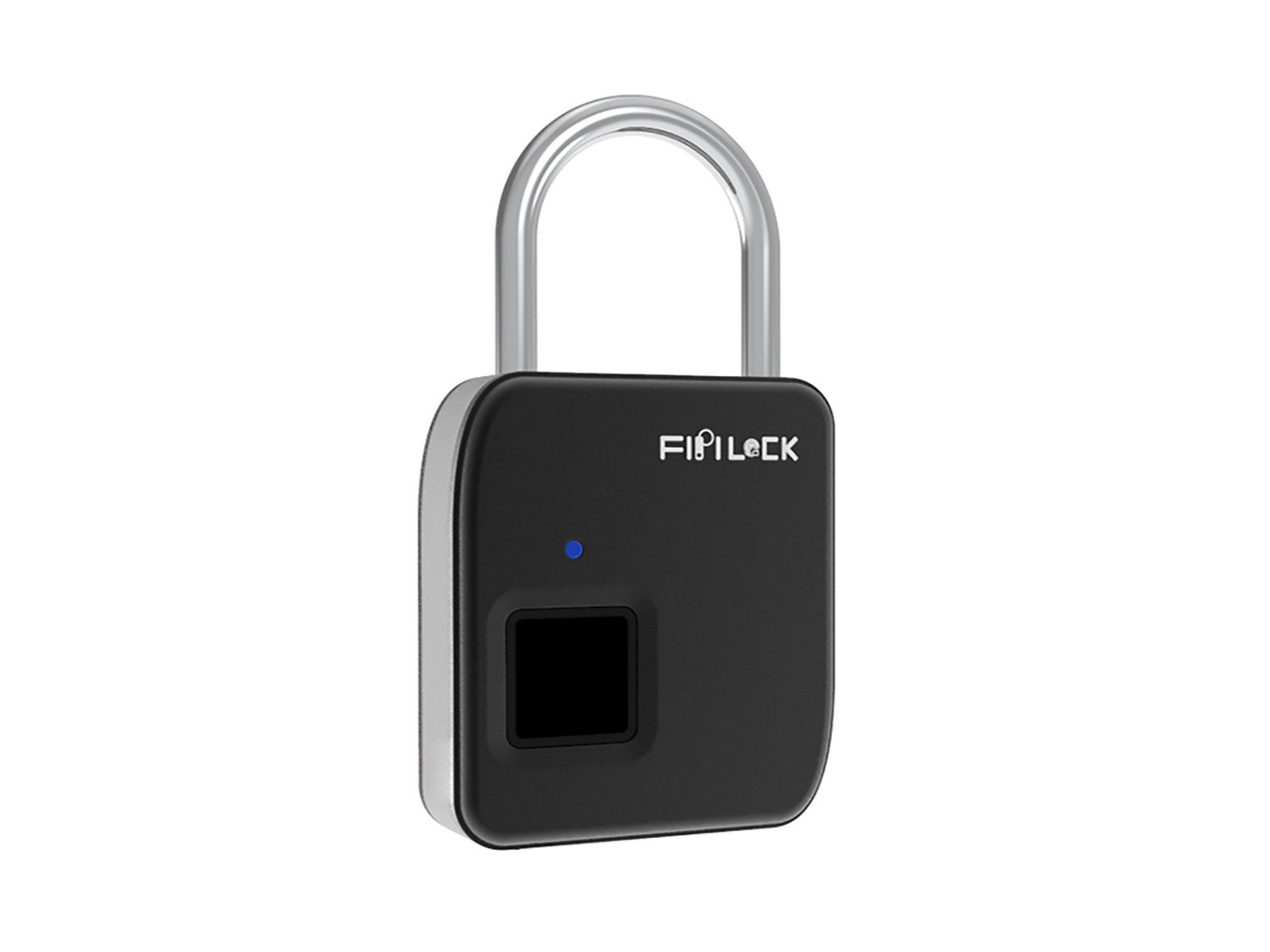 Hyrican Smart-Home-Vorhängeschloss Smart Lock, Fingerabdruck, Fahrradschloss,