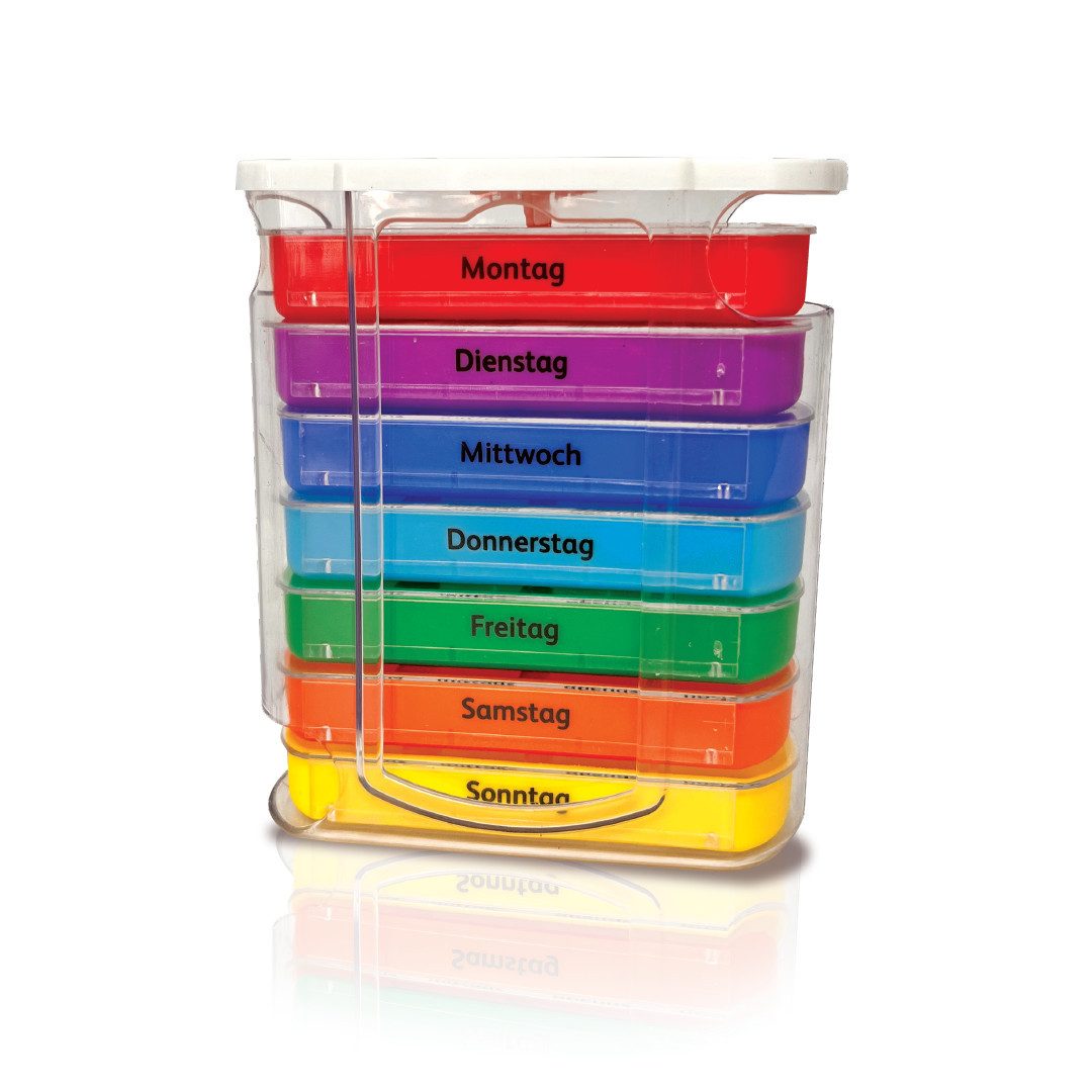 IEA Medical Pillendose Medikamentenbox, Tablettenbox 7