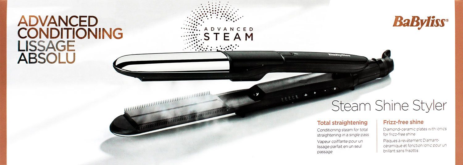 BaByliss Glätteisen BaByliss ST496E Steam Shine