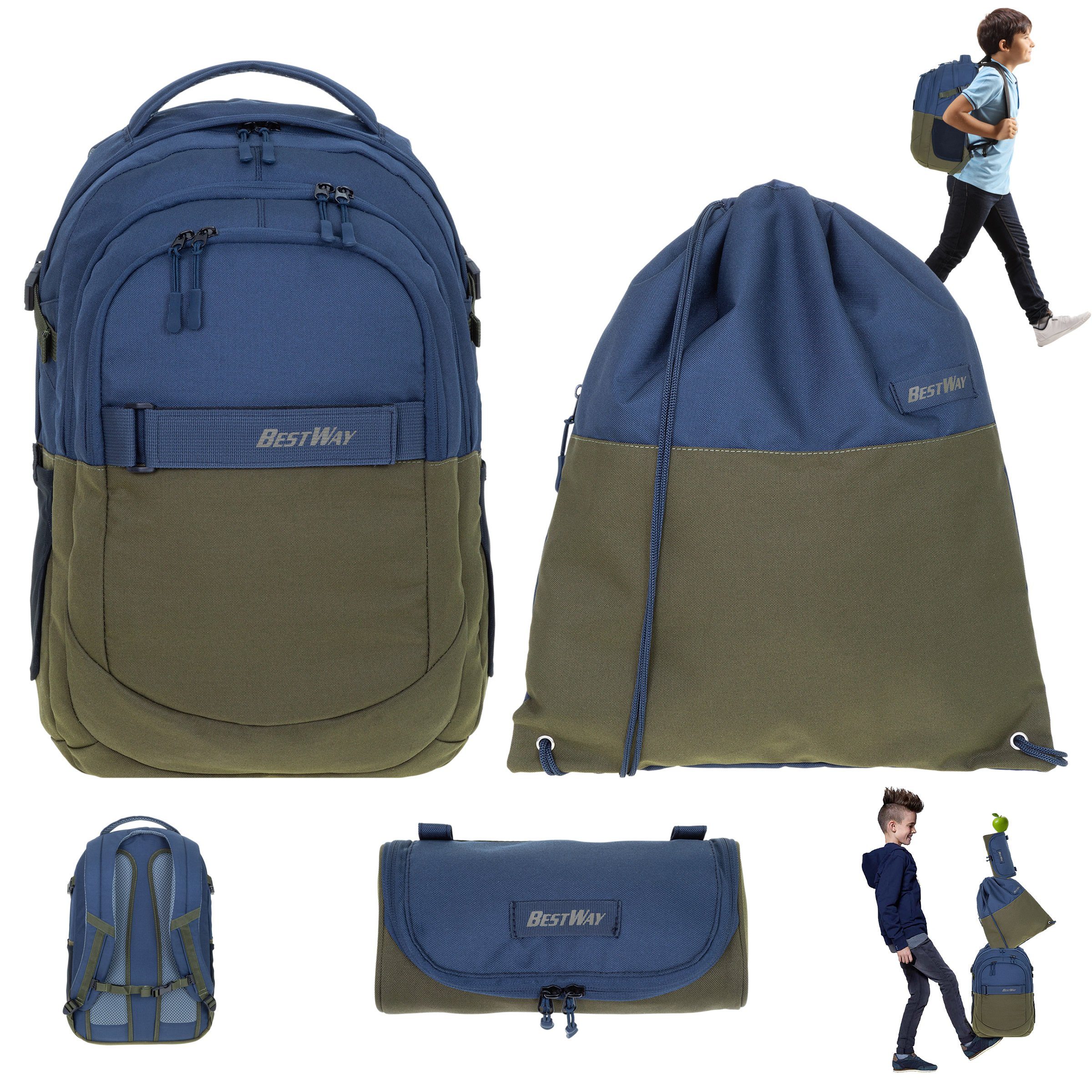 BESTWAY Schulrucksack Evolution Packer 40177, Schultasche