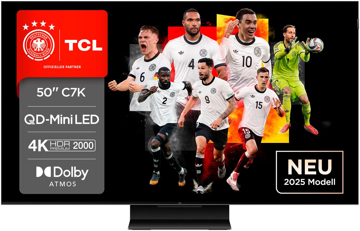TCL 50Q7CX1 QLED Mini LED-Fernseher (126