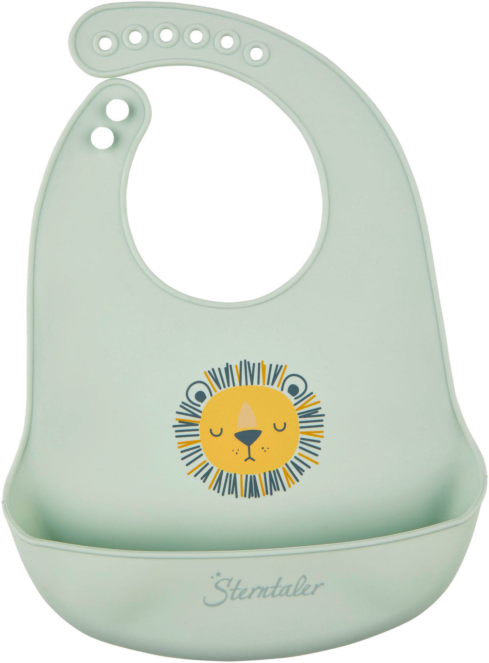 Sterntaler® Lätzchen Silikonlätzchen Löwe Leo