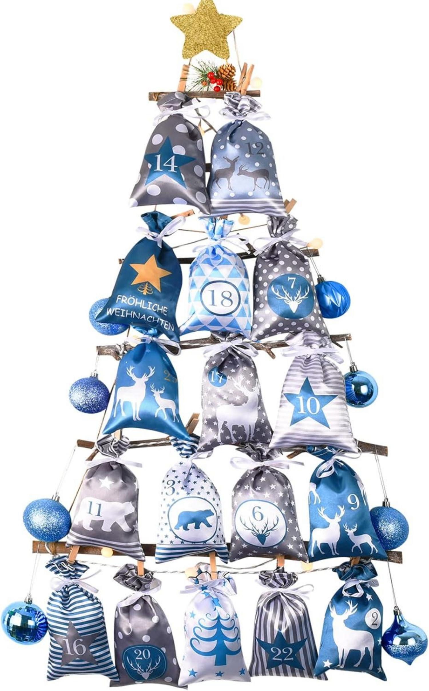 LuxusKollektion DIY-Adventskalender Adventskalender zum Selbstbefüllen mit