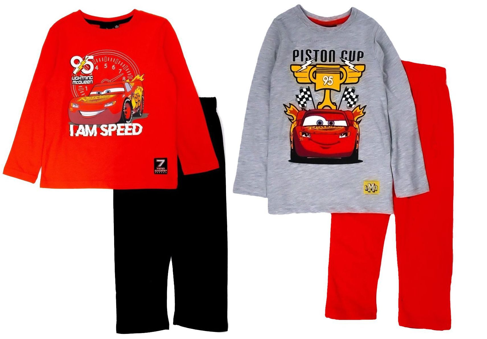 Cars Pyjama 2x Cars Schlafanzüge Jungen