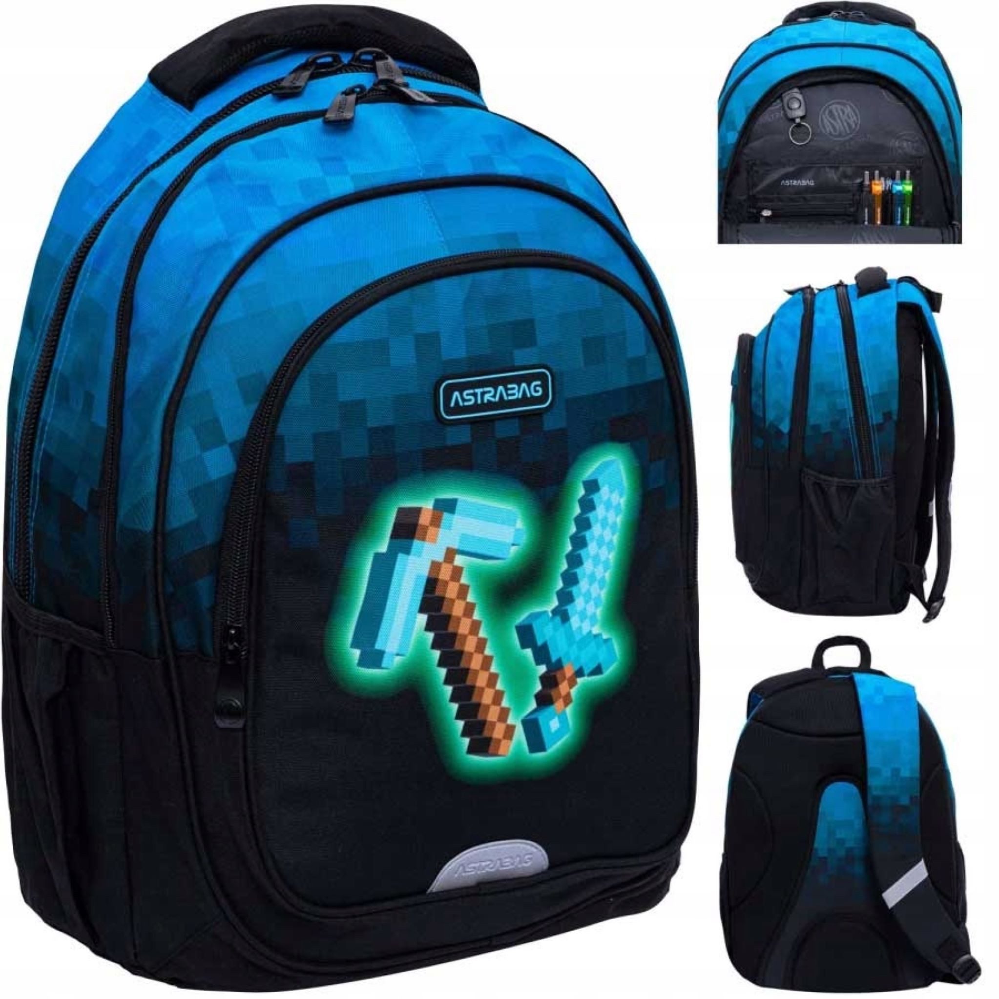 Starpak Schulrucksack Astrabag Schulrucksack für Jungen