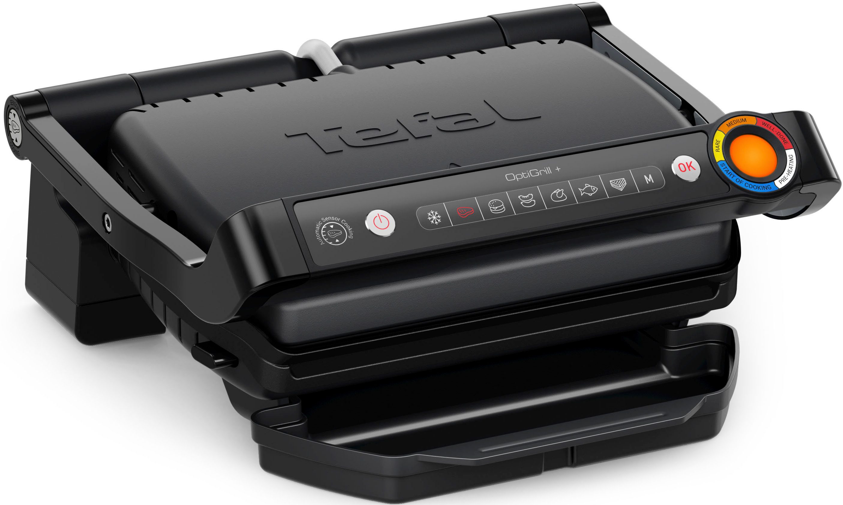 Tefal Kontaktgrill GC717810 OptiGrill+, 2000 W,