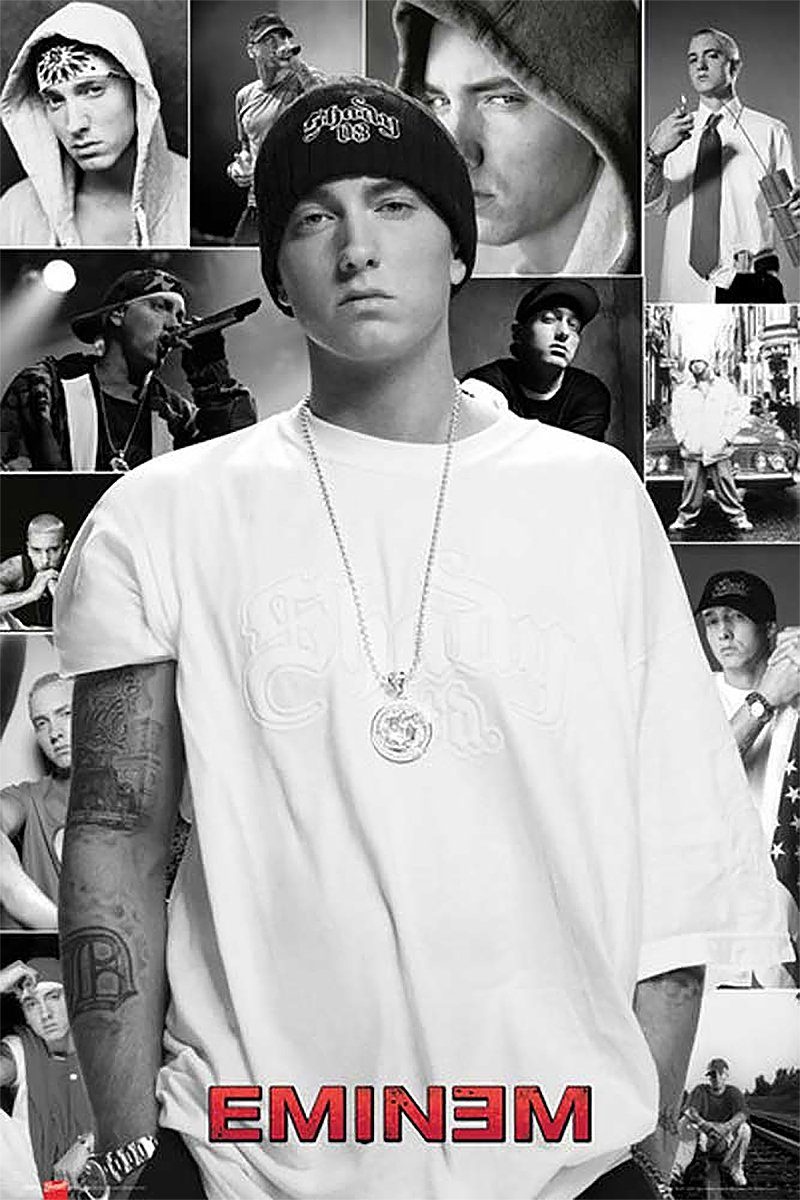 GB eye Poster Eminem Poster Collage