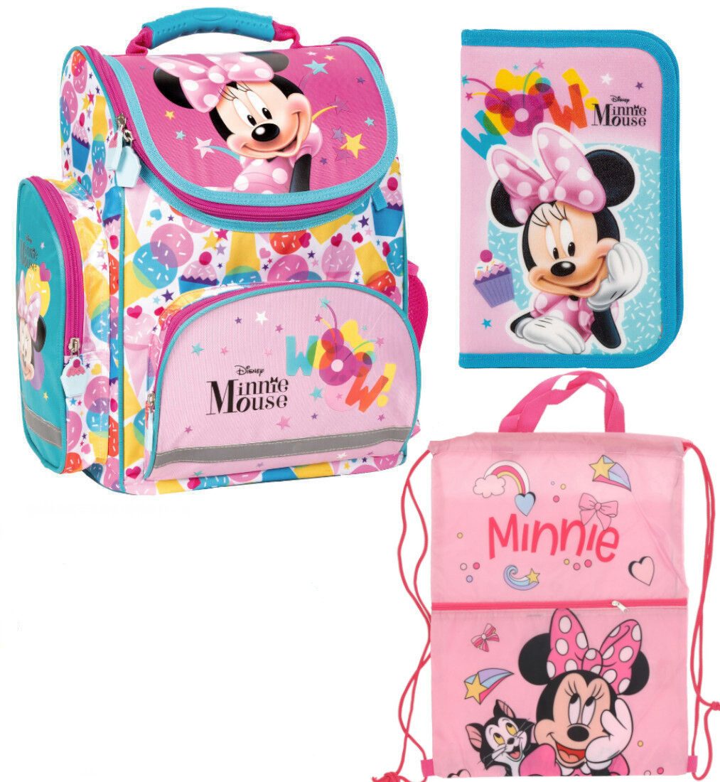 DERFORM Schulranzen Minnie Maus Schulranzen 3