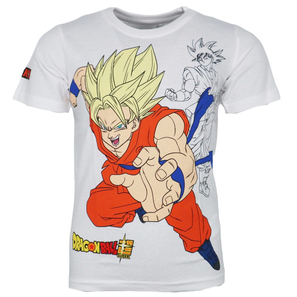 Dragon Ball Print-Shirt Anime Dragonball Super