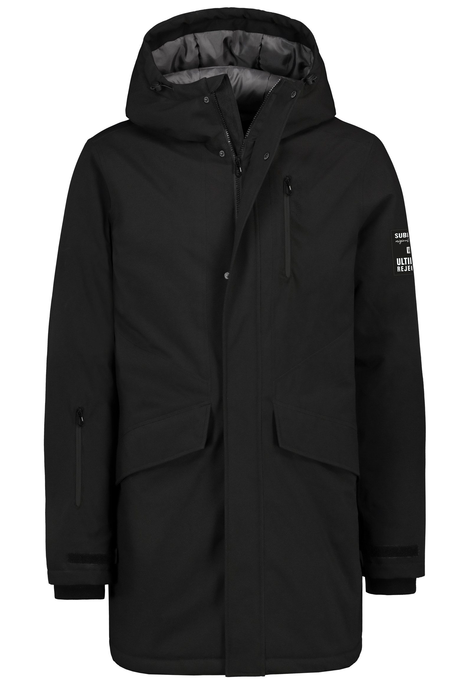 SUBLEVEL Parka Wasserdichte Outdoor-Bekleidung mit Kapuze