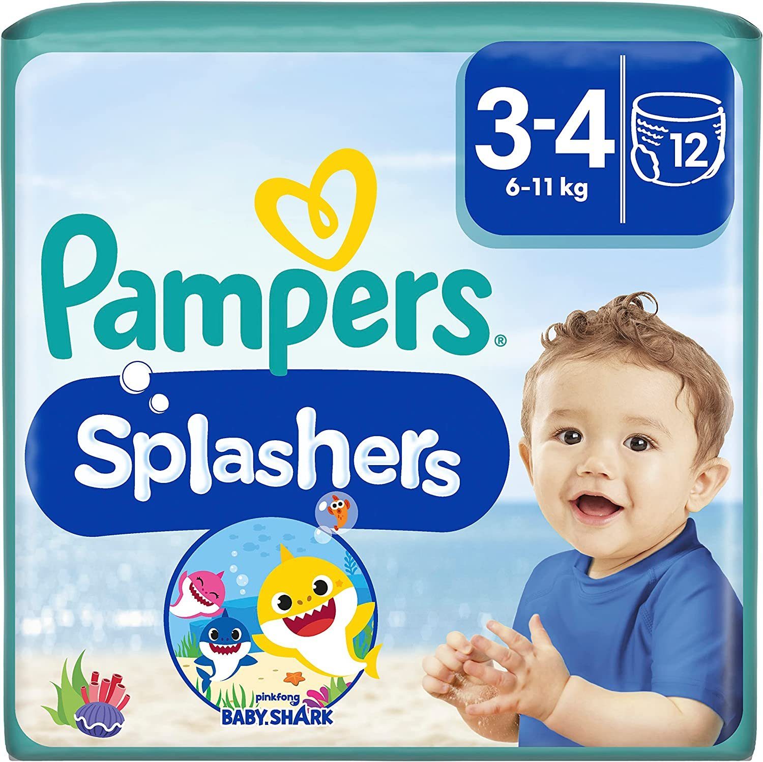 Pampers Windeln Windeln Größe 3-4, Splashers