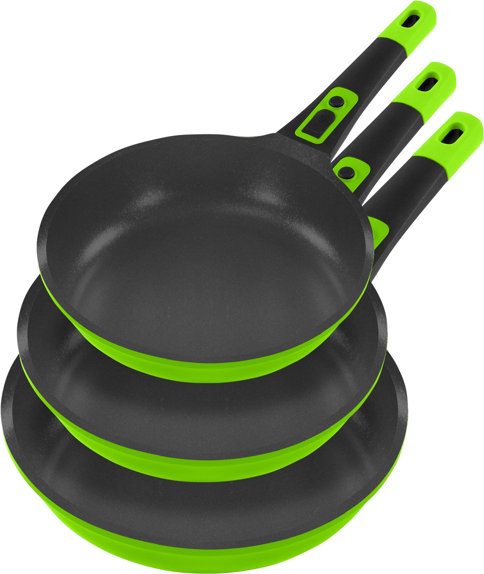 KING Pfannen-Set »Click-Grip Xylan Plus Silver