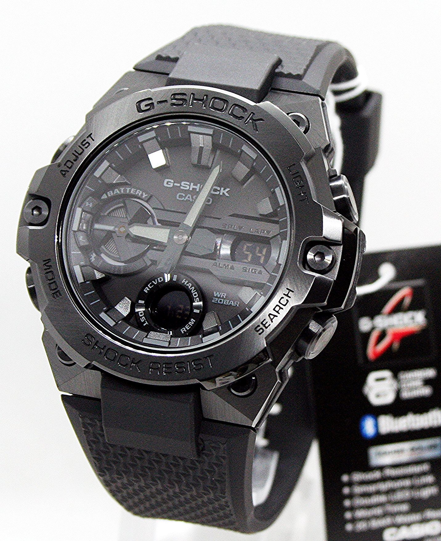 CASIO G-SHOCK Quarzuhr Casio GST-B400BB-1AER, (1-tlg)