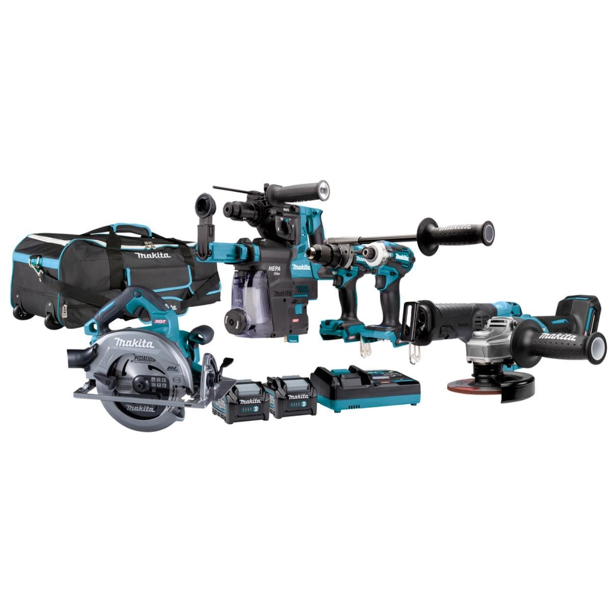 Makita Akku-Multifunktionswerkzeug Makita Akku-Spezialset XGT 40