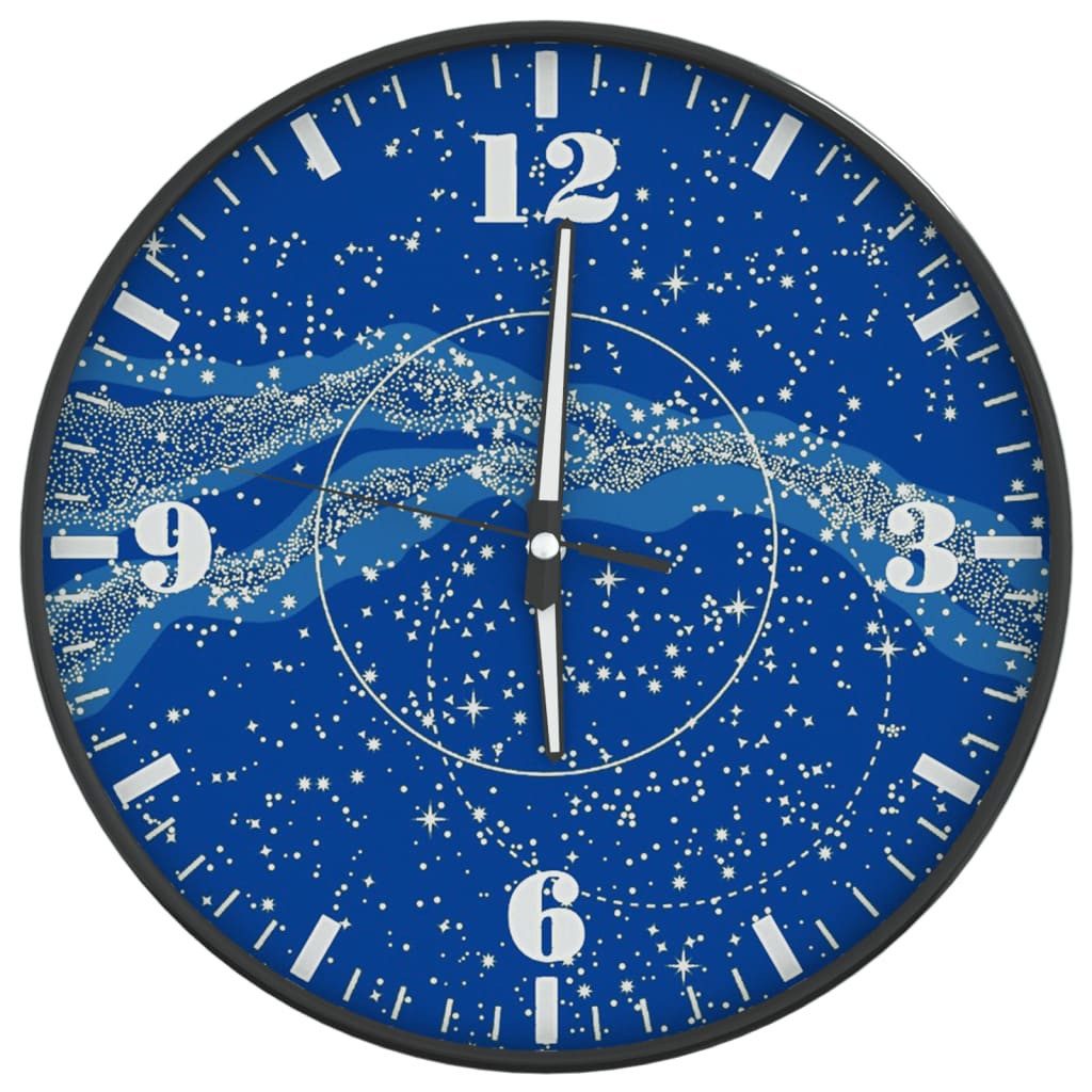 vidaXL Wanduhr Wanduhr mit Leuchtender Skala