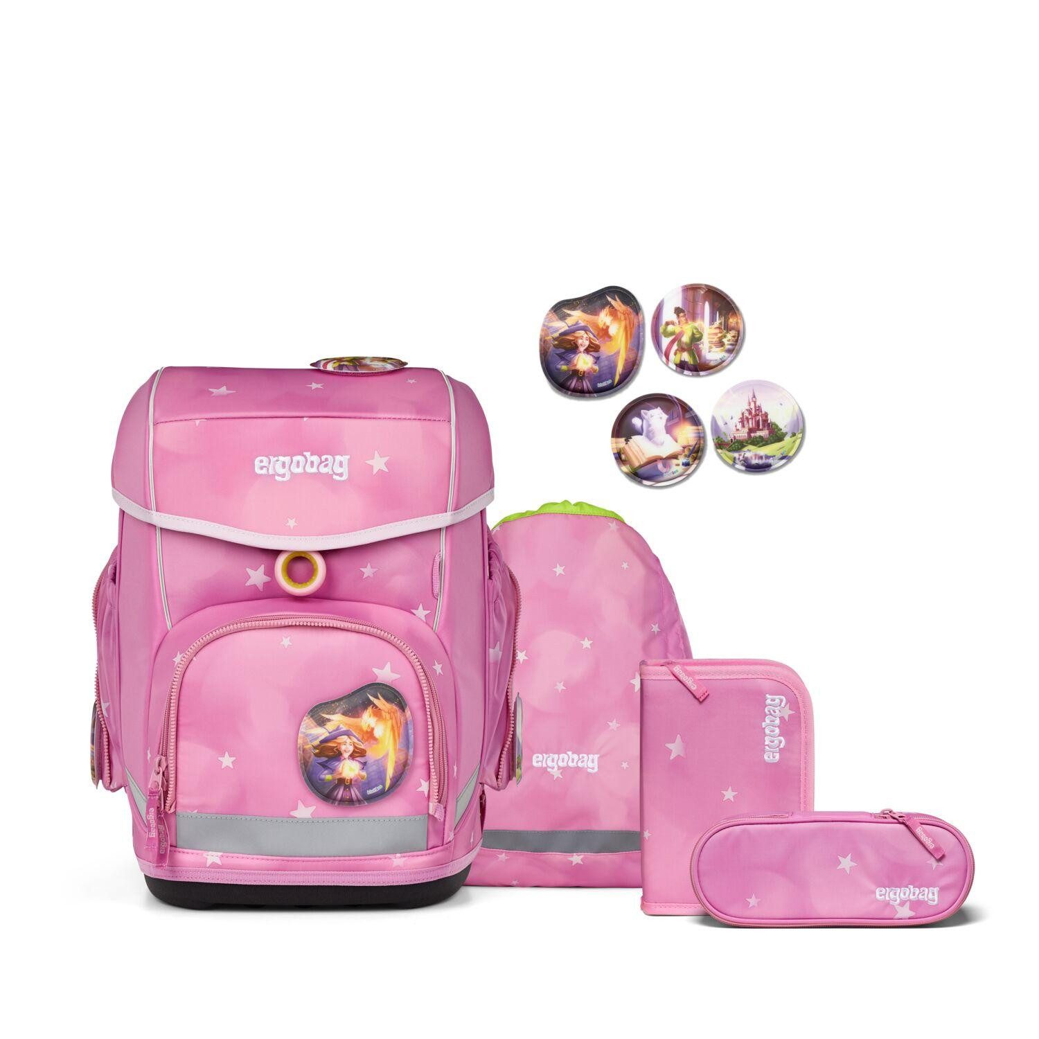 ergobag Schulranzen Ergobag Cubo Set WolkenzauBär
