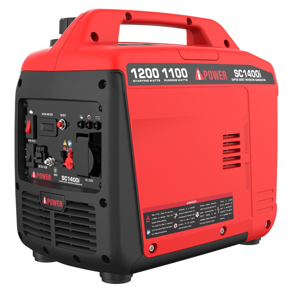 A-iPower Stromerzeuger SC1400i, 1,20 in kW,