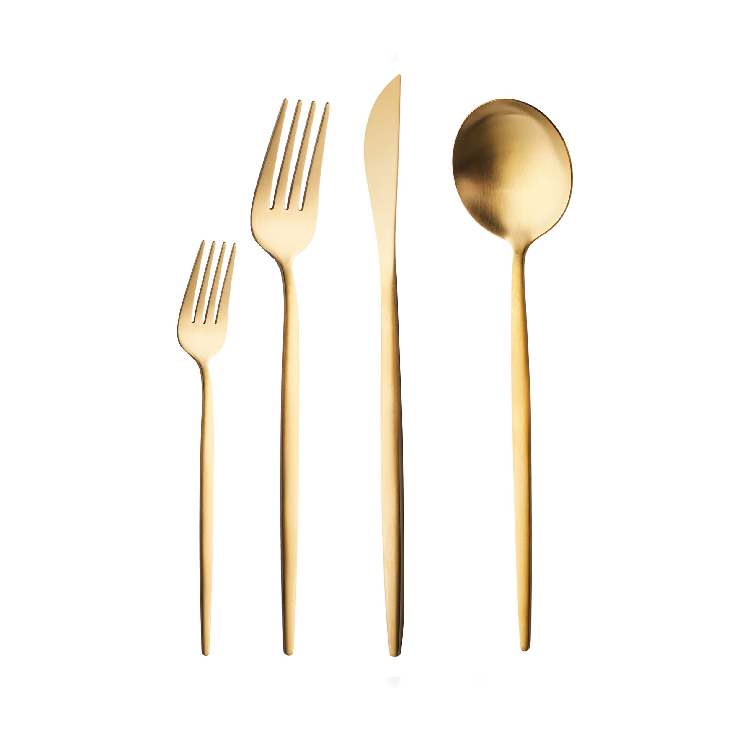 Karaca Besteck-Set Bella Matte Gold Besteck