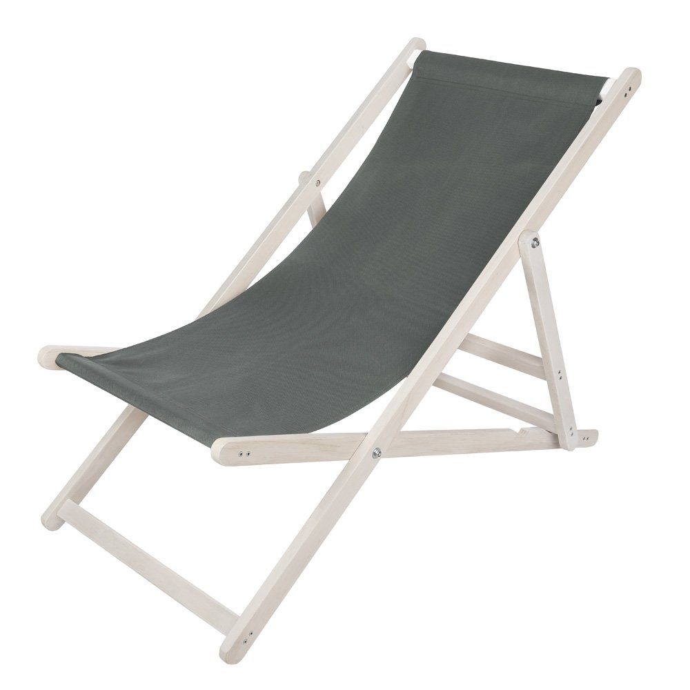 Mucola Gartenstuhl Strandliege klappbar Liegestuhl Gartenliege