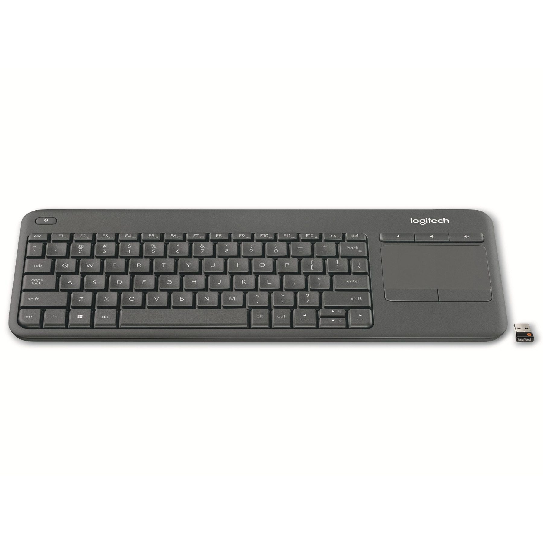 Logitech LOGITECH Funktastatur K400, Plus TV,