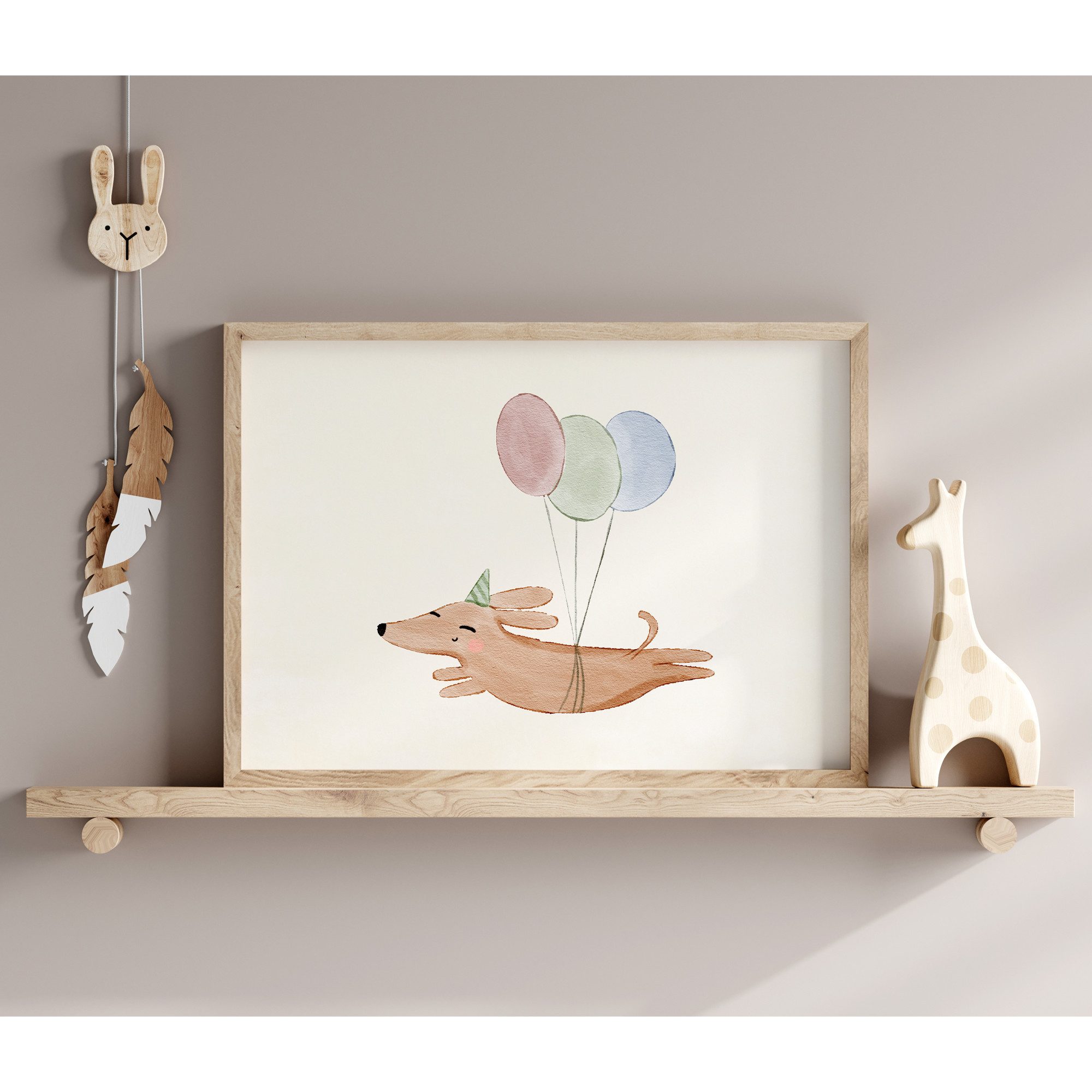 MeinBaby123® Poster Bilder Kinderzimmer, Poster Kinderzimmer