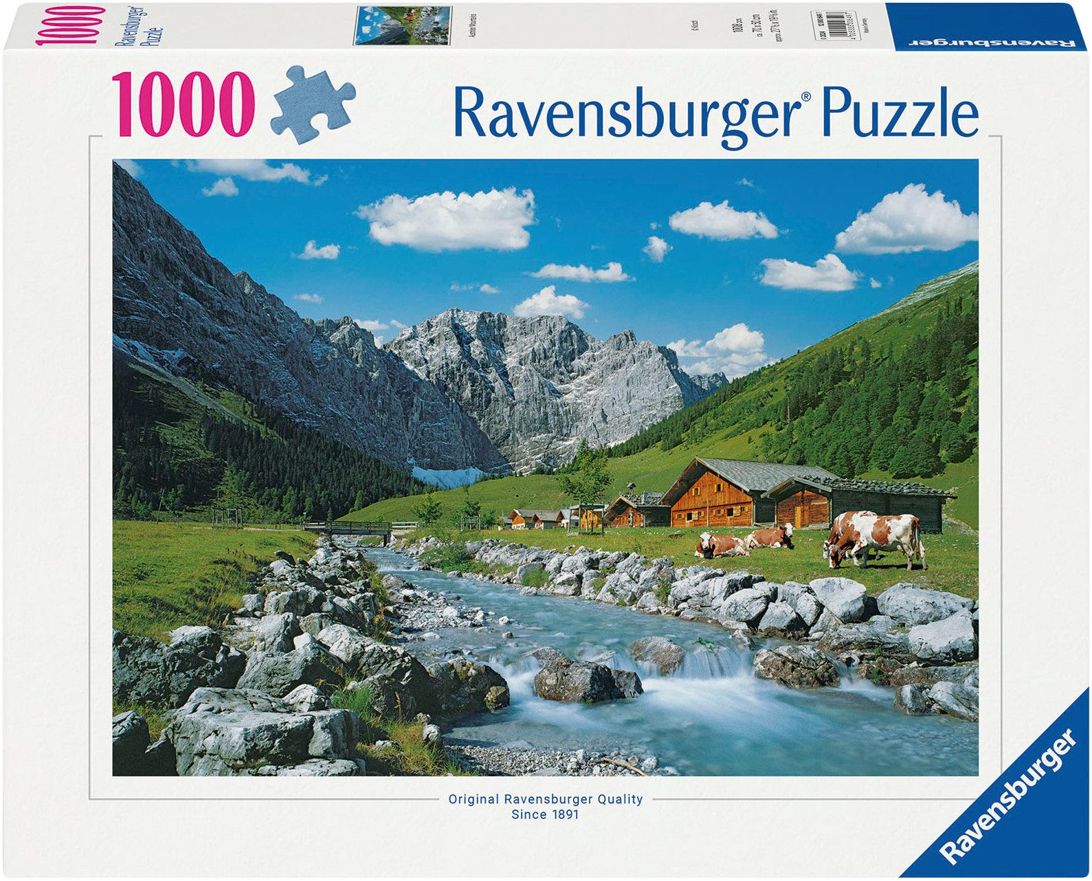 Ravensburger Puzzle Karwendelgebirge, Österreich, 1000 Puzzleteile,