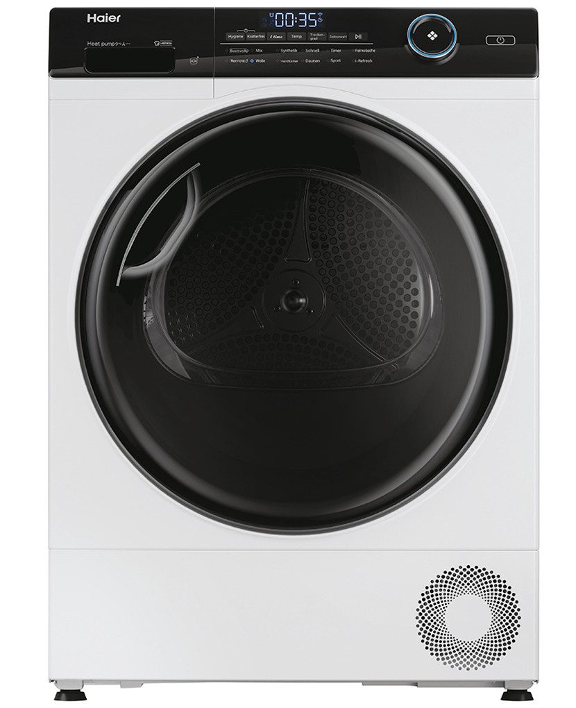 Haier Wärmepumpentrockner HD91-A3959E, 9 kg, Smart