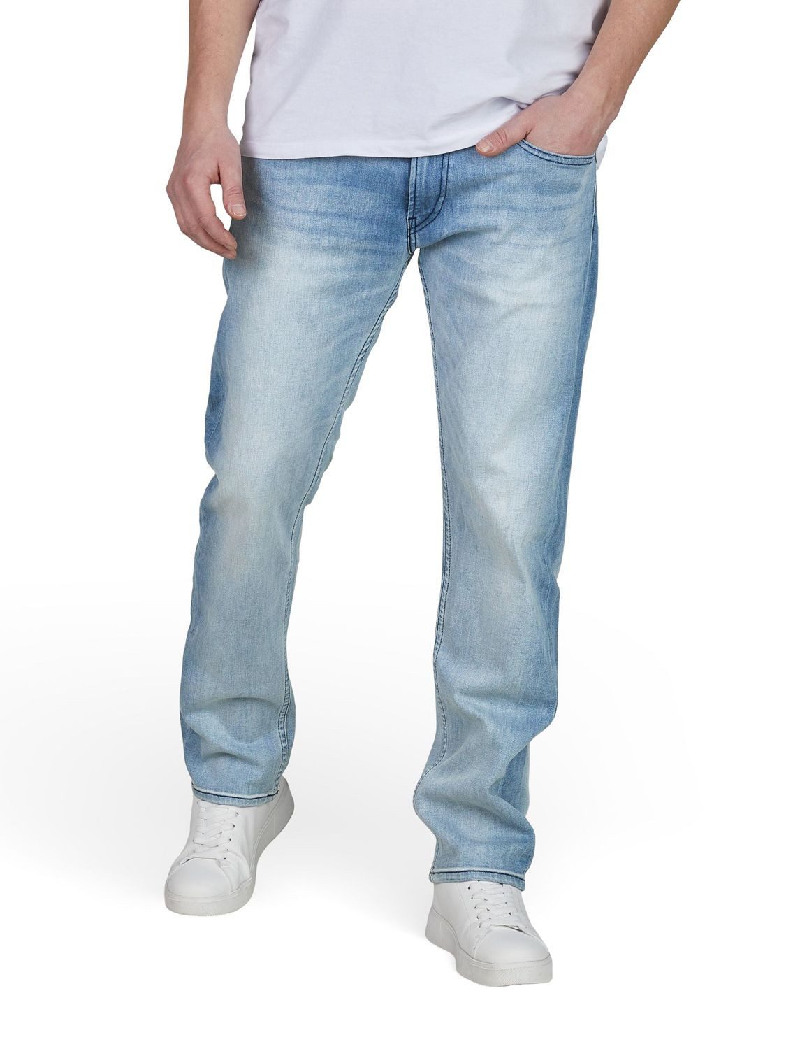 Replay Straight-Jeans Herren Jeanshose Grover Denim