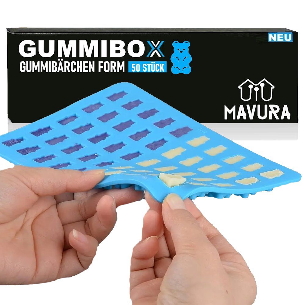 MAVURA Schokoladenform GUMMIBOX Gummibärchenform Schokolade Kinder