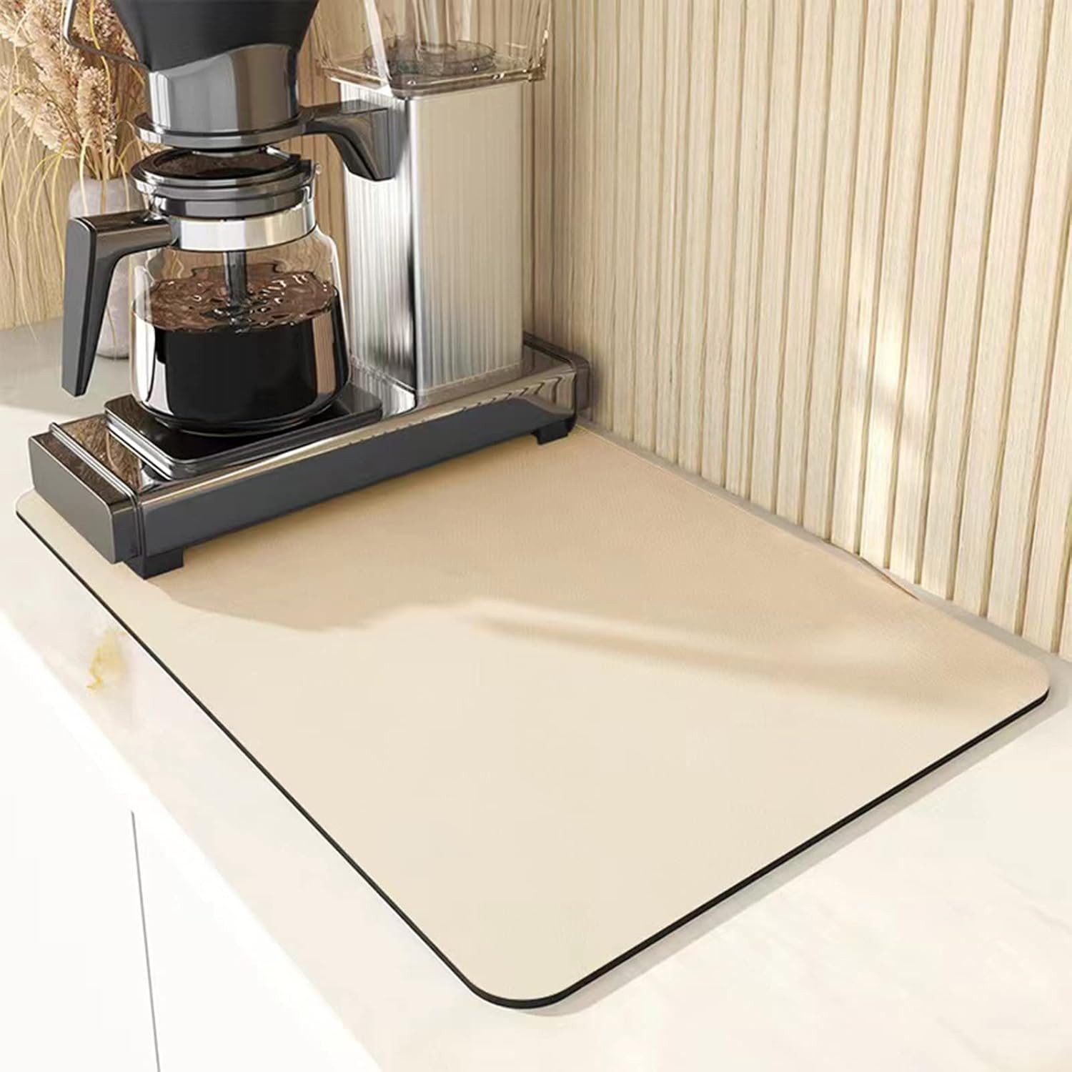 RWEUOQ Abtropfmatte Kaffeemaschine Abtropfmatte 50 X