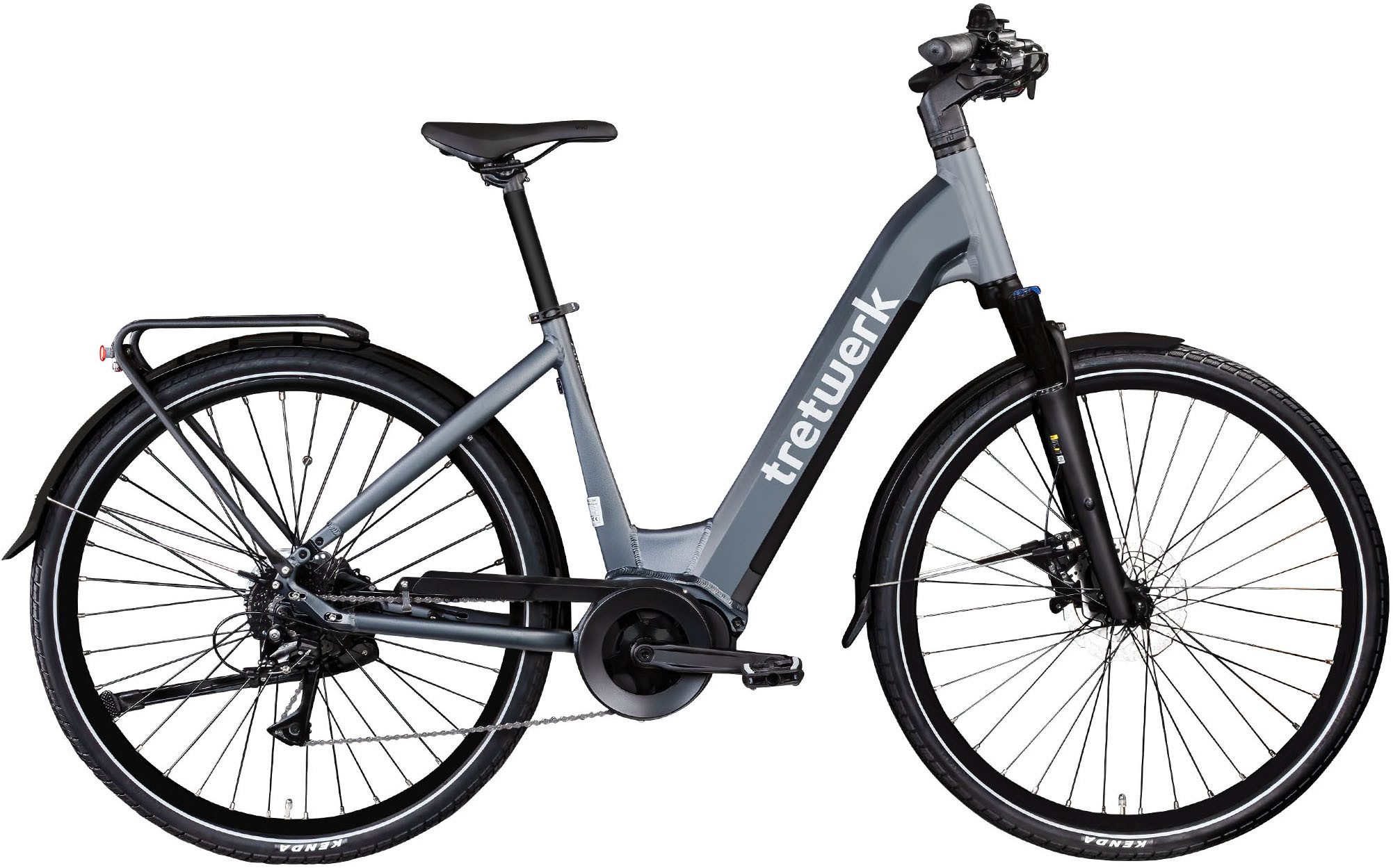 Tretwerk E-Bike Cityrad Amber, 8 Gang