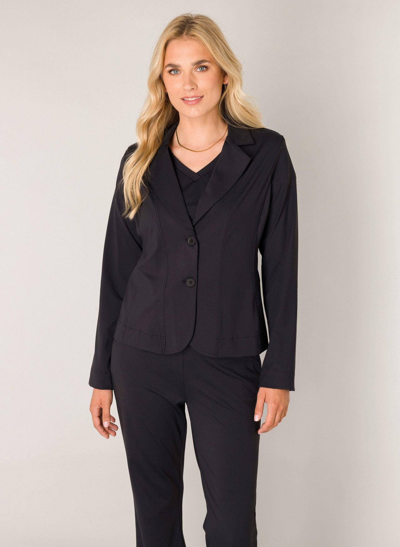 Base Level Jackenblazer Thea mit Stretch
