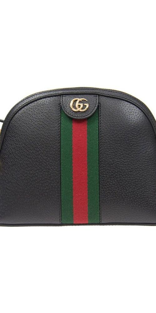 GUCCI Handtasche Gucci Black Ophidia Leder