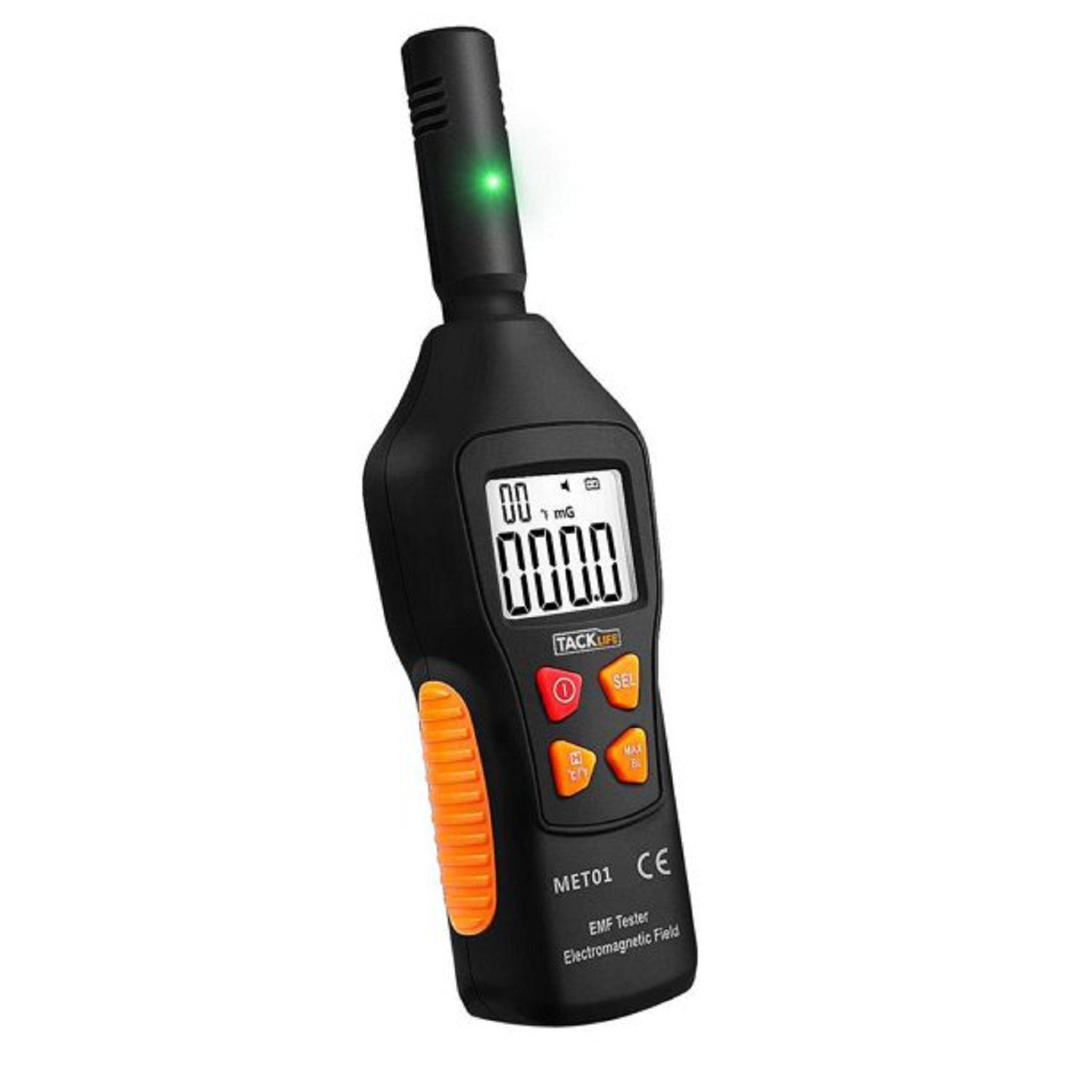 TACKLIFE Metalldetektor, EMF Messgerät Strahlungsdetektor 5–3500
