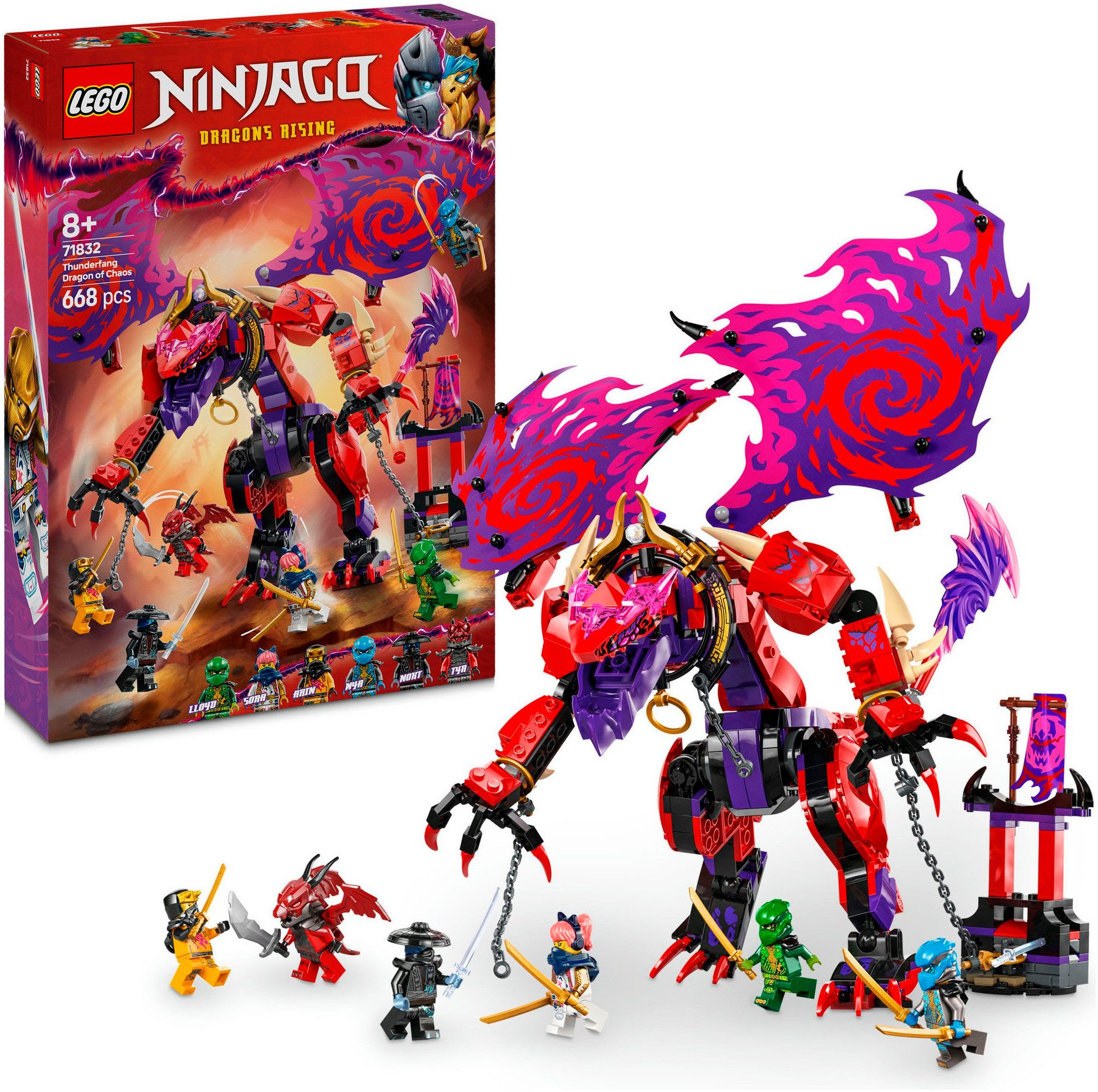 LEGO® Chaosdrache Donnerzahn (71832), LEGO® Ninjago