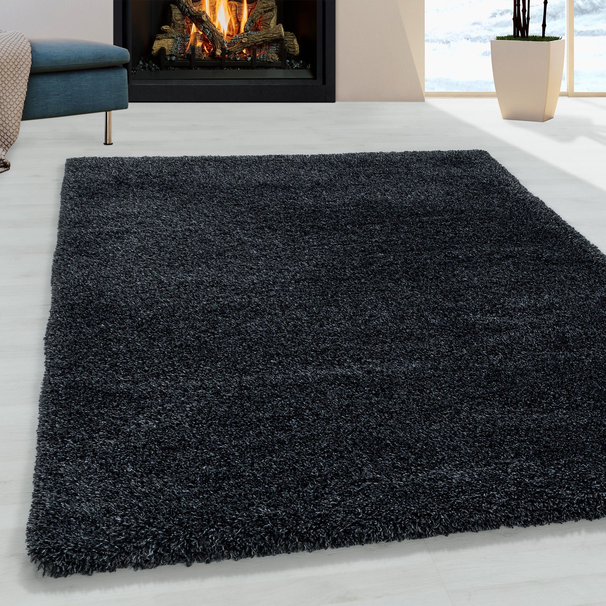 Ayyildiz Teppiche Hochflor-Teppich FLUFFY 3500, rechteckig,