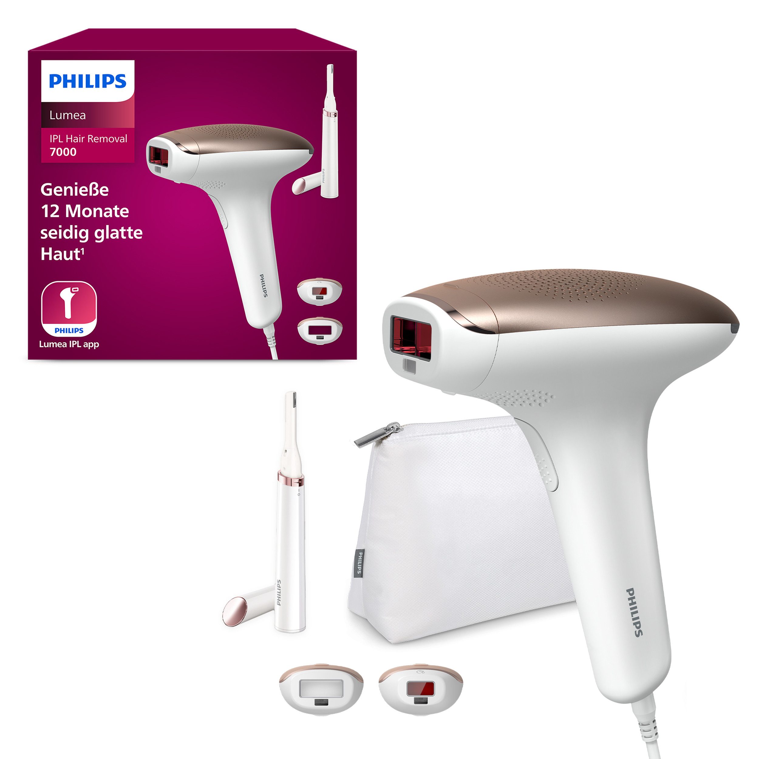 Philips IPL-Haarentferner Lumea S7000 BRI921/00, 250000