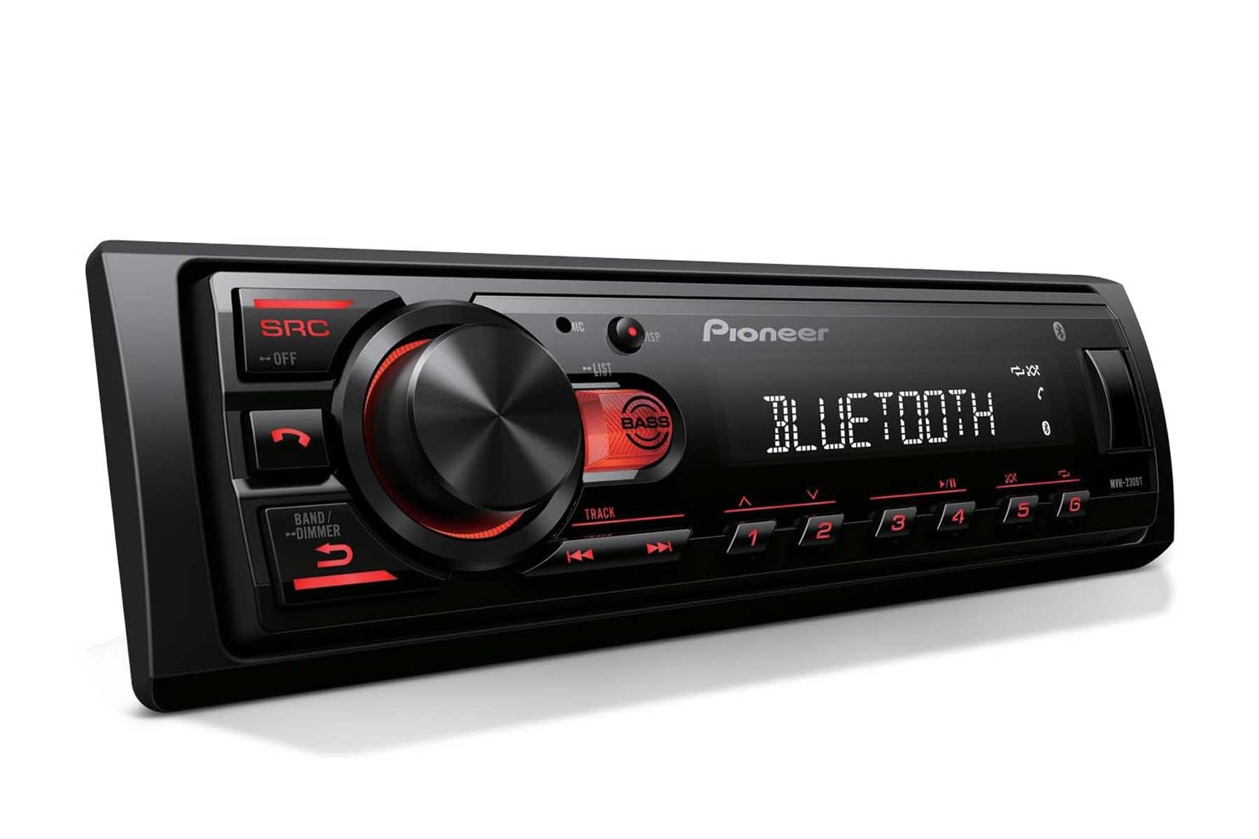 Pioneer MVH-S230BT 1-DIN Bluetooth Autoradio mit