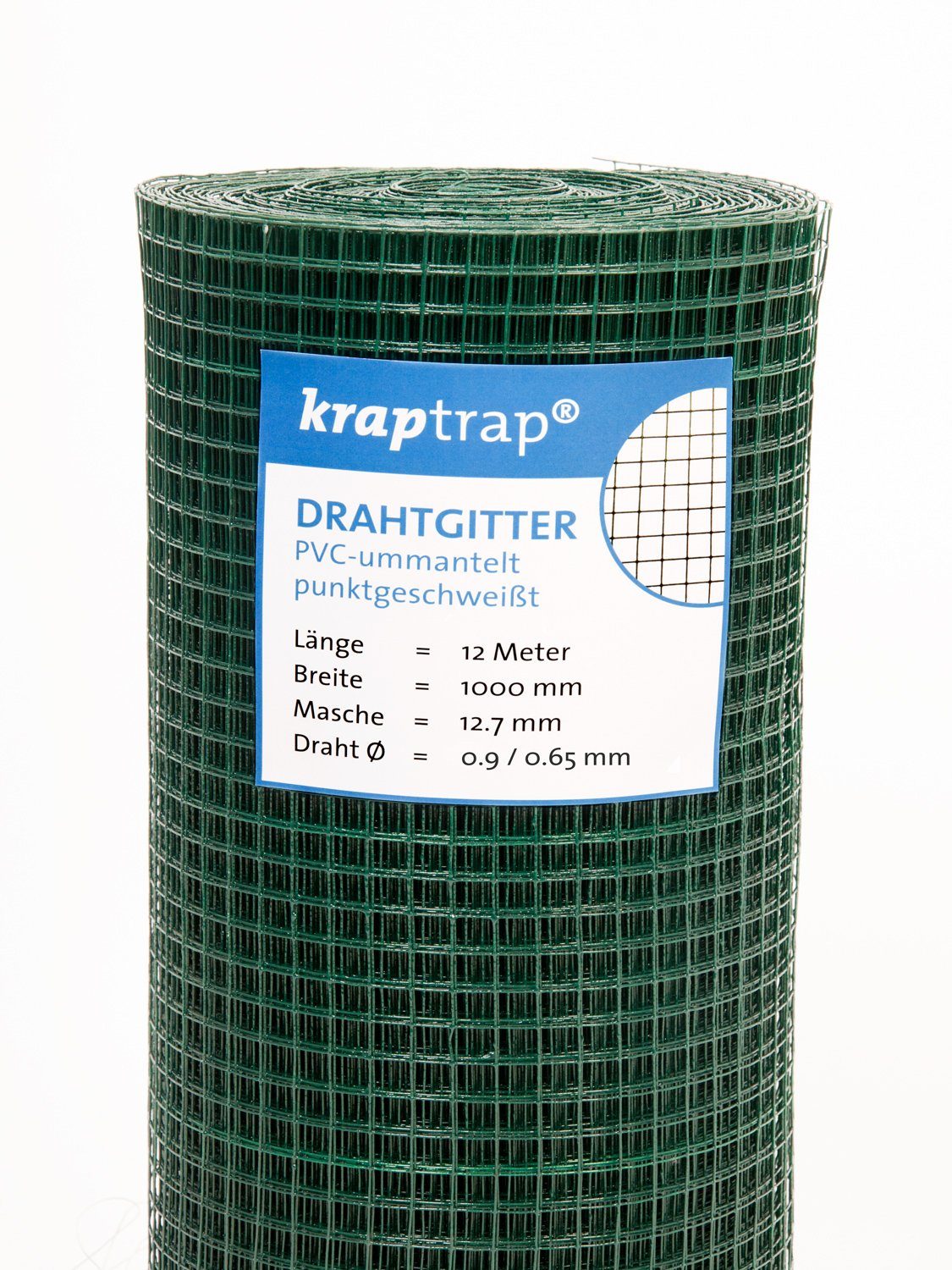 Kraptrap® Voliere Volierendraht grün Drahtgitter I