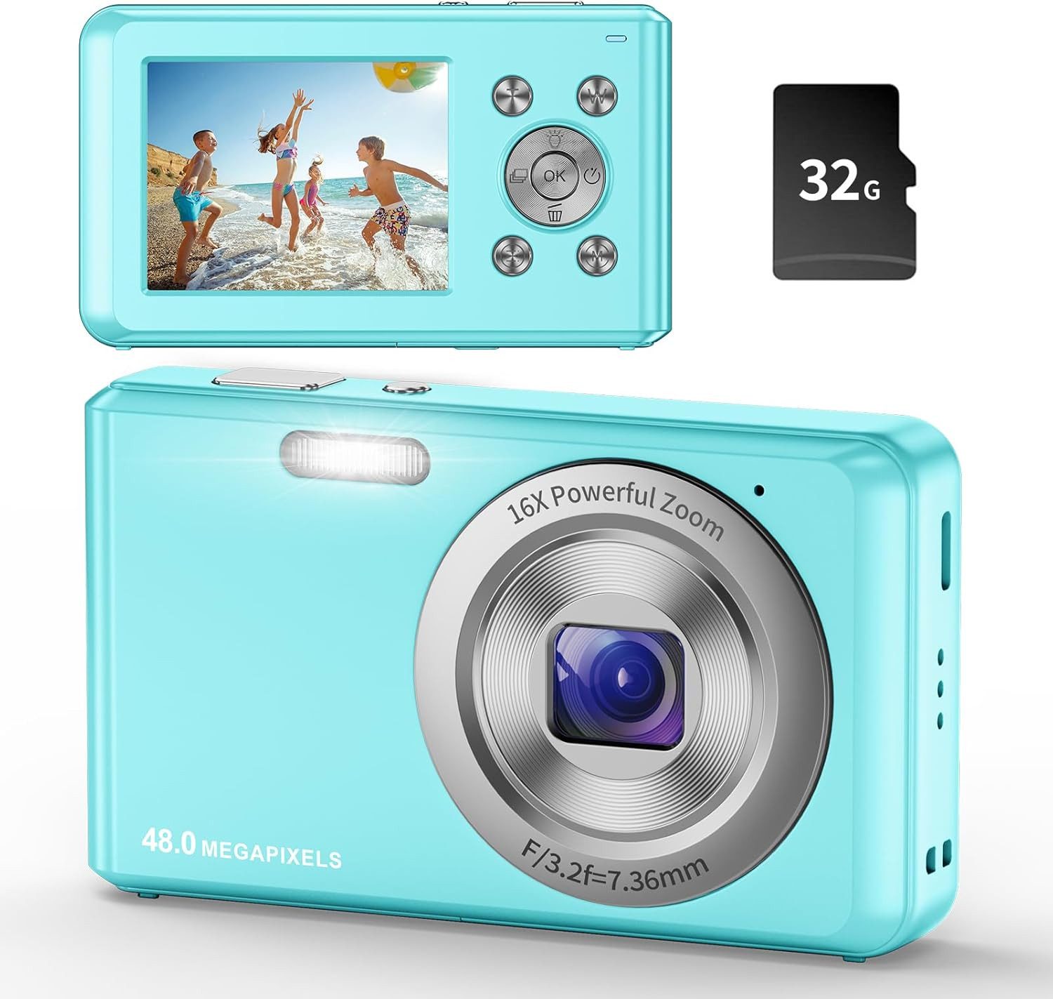 Vivitar Digitalkamera mit 32G Micro SD