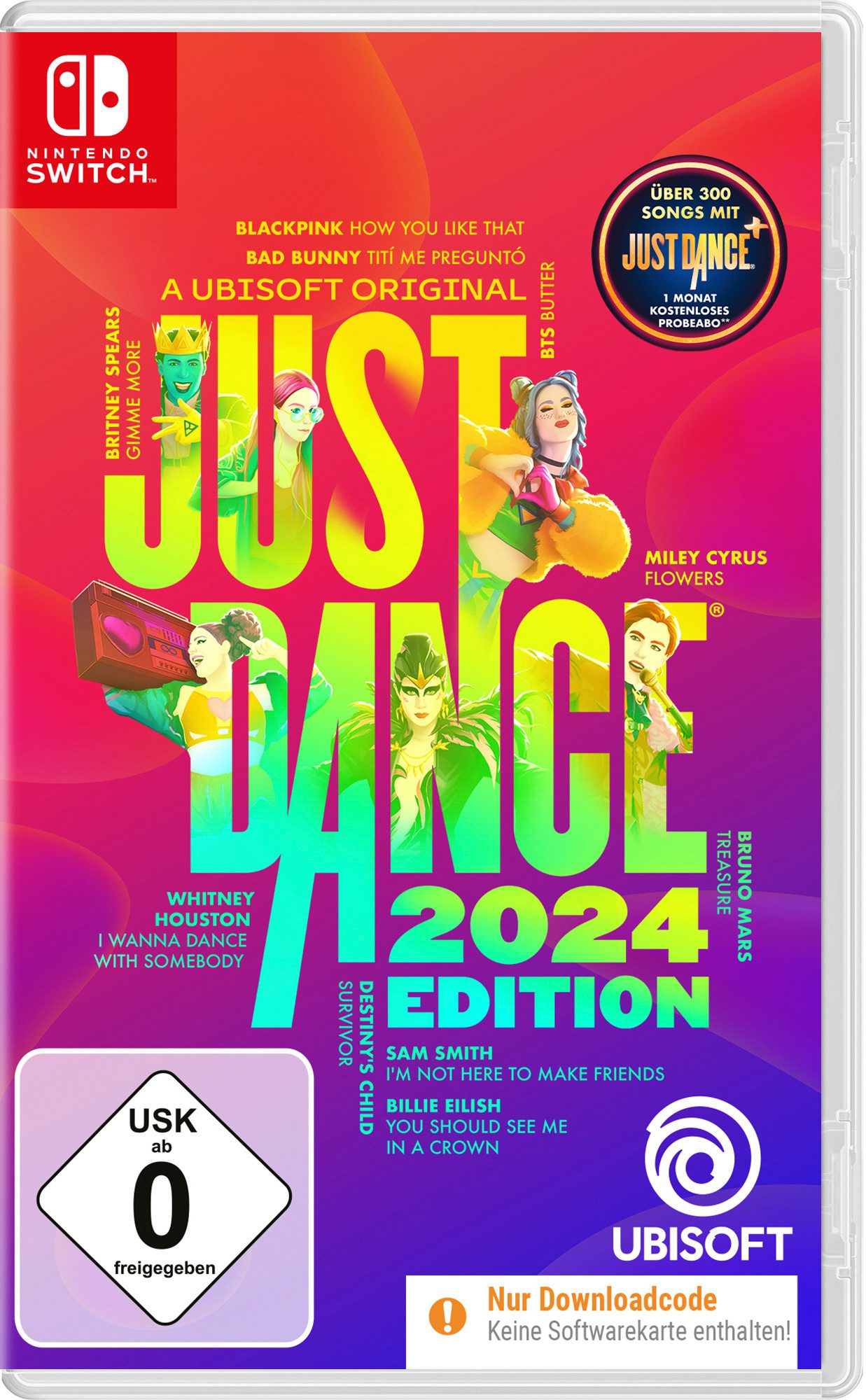 Just Dance 2024 Nintendo Switch, Code