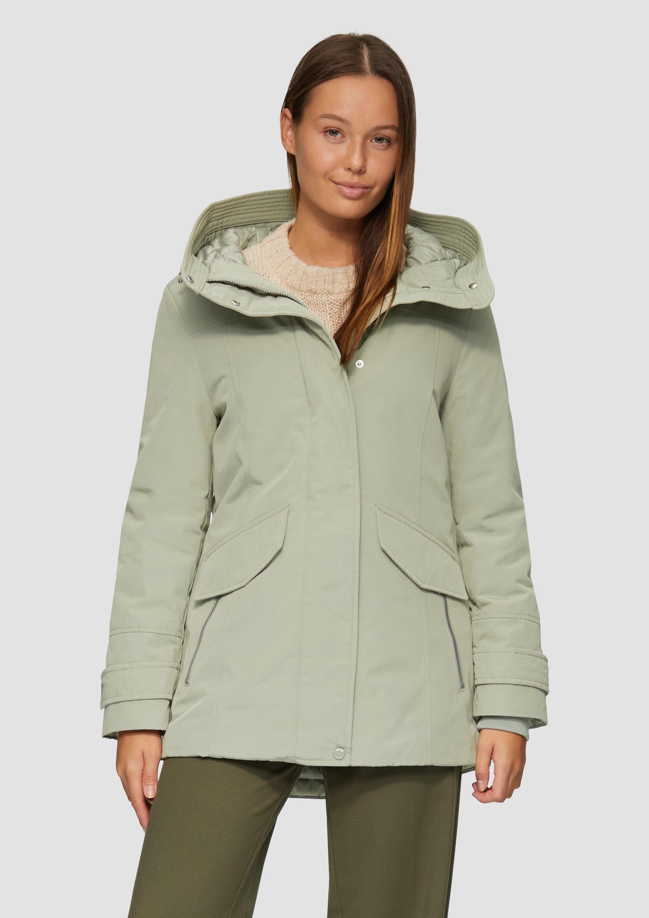 s.Oliver Winterjacke Outdoor-Jacke Sportive Jacke mit