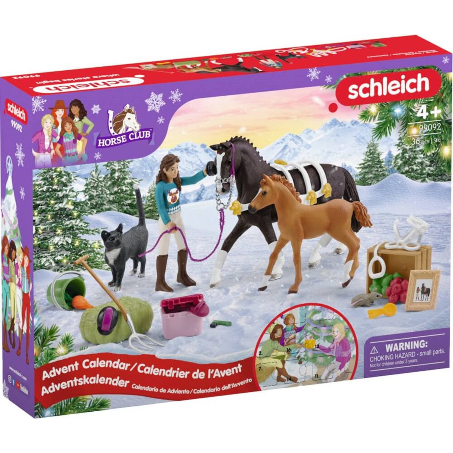 Schleich® Spielzeug-Adventskalender 99092 Adventskalender Horse Club