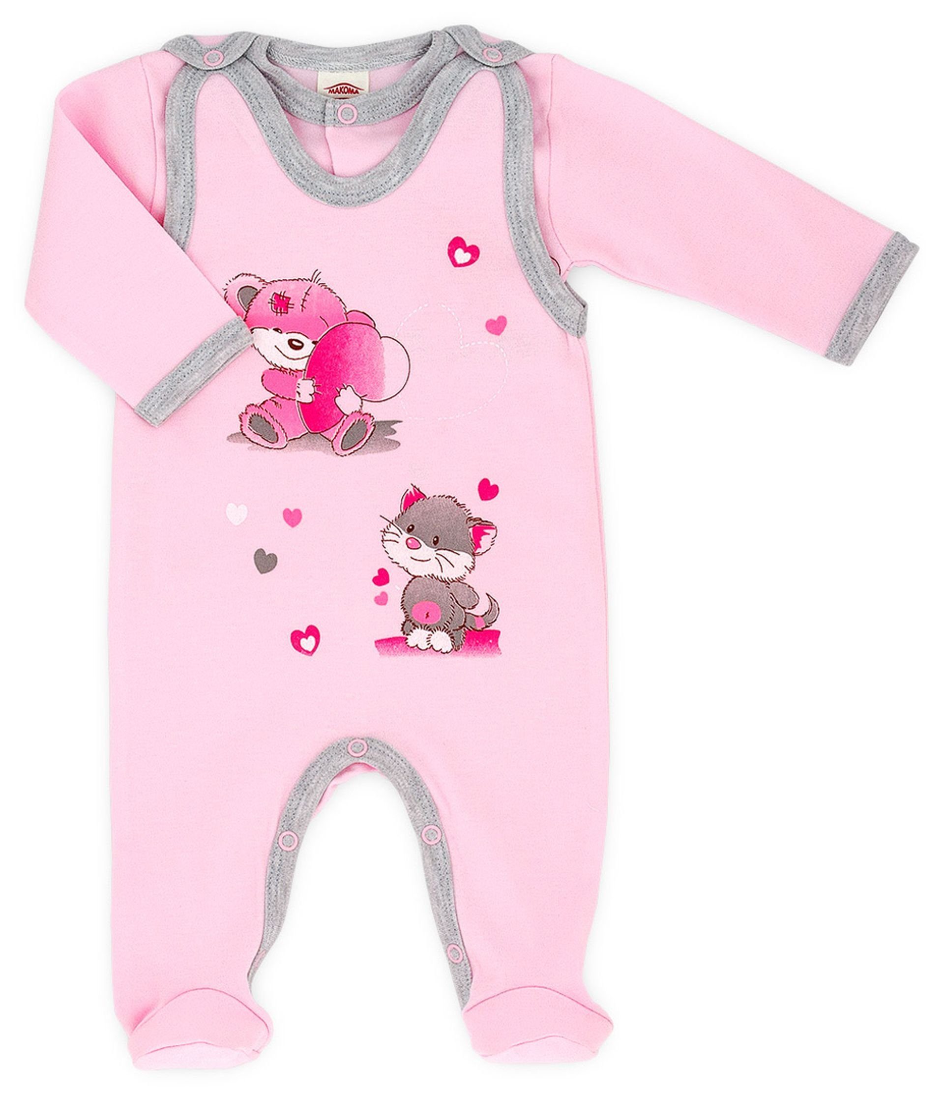 Makoma Strampler Baby Erstausstattung Strampler-Set mit