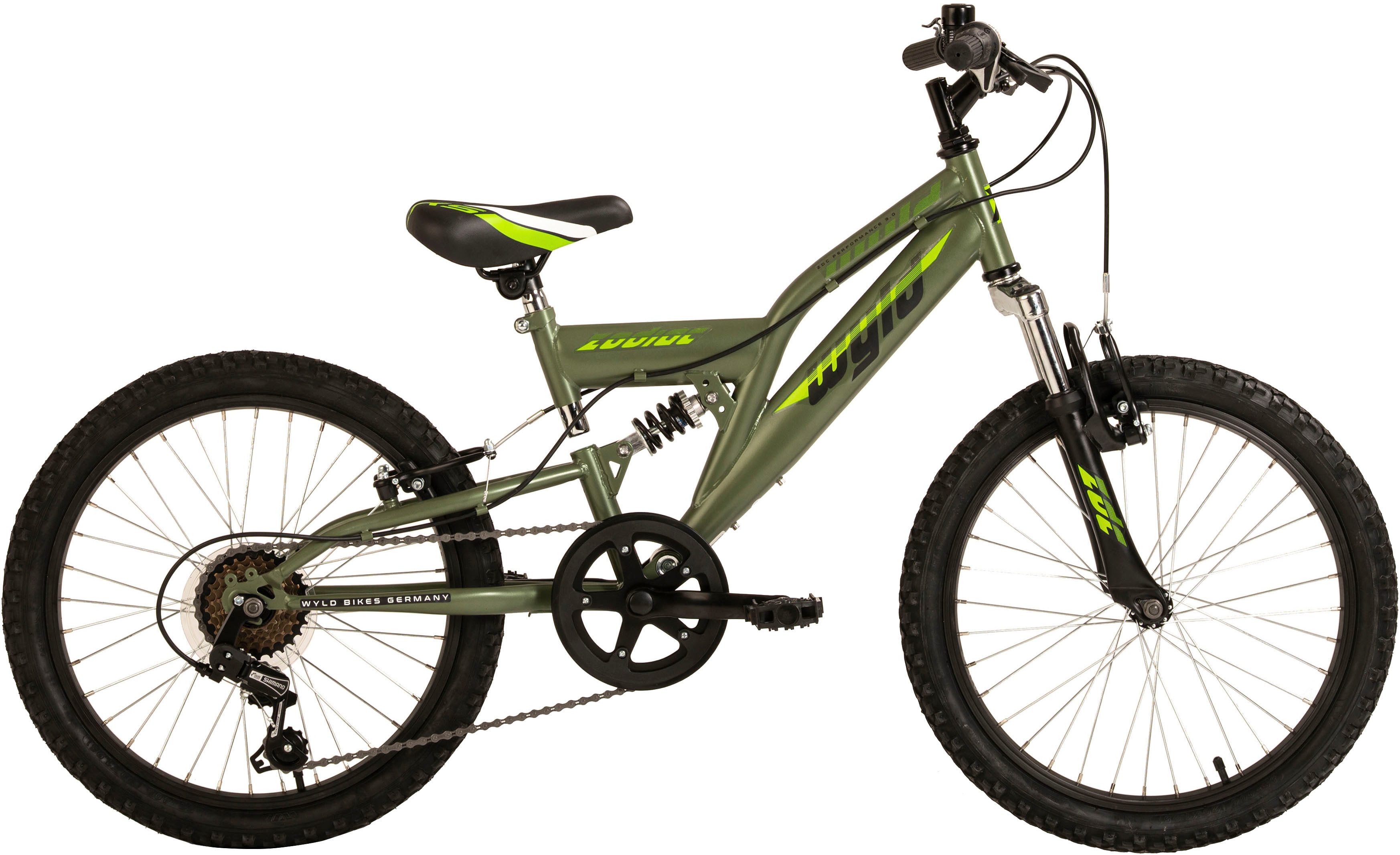 WYLD Kinderfahrrad Kinder-Mountainbike Fully 20'' Zodiac