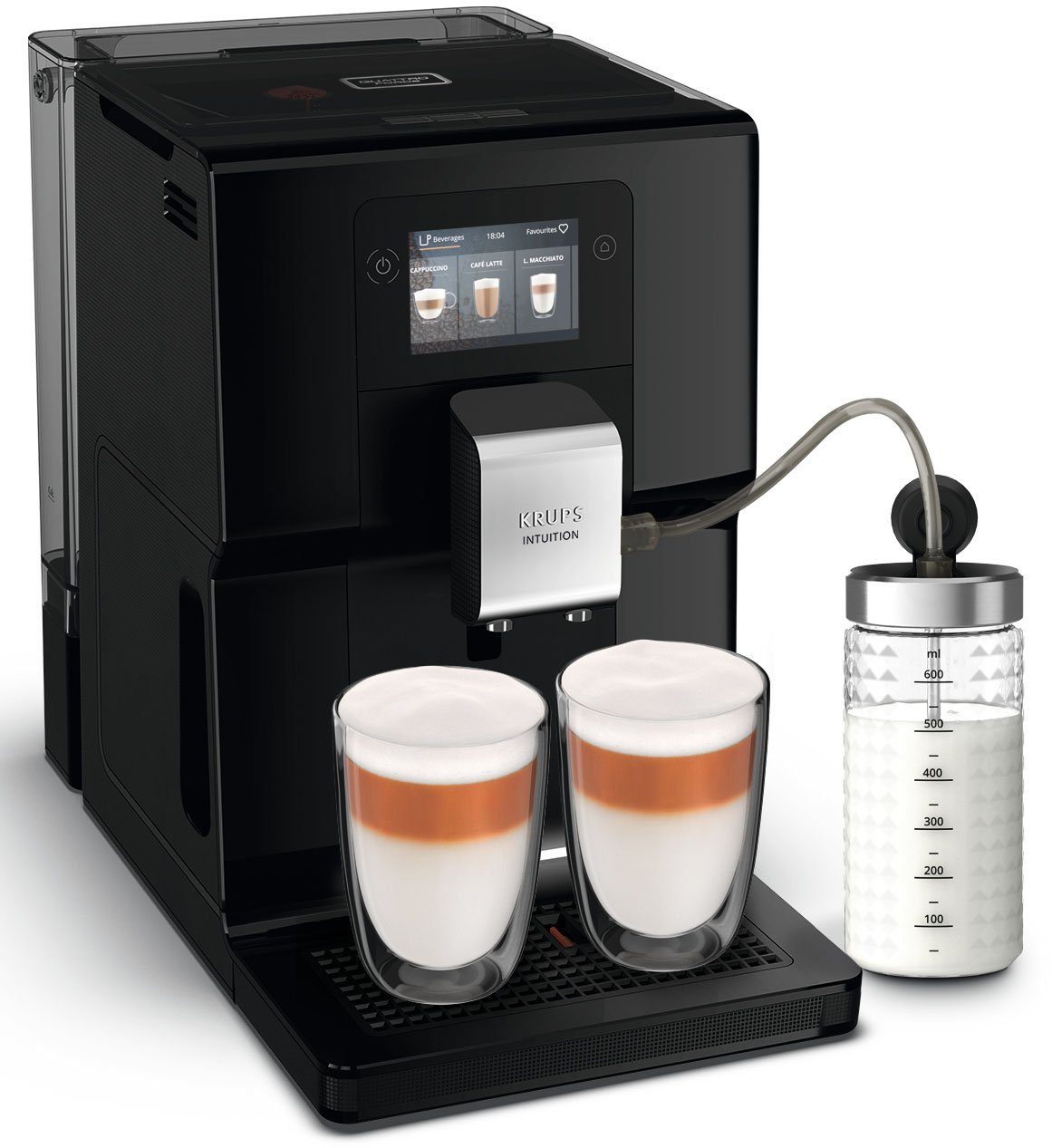 Krups Kaffeevollautomat EA8738 Intuition Preference, inkl.