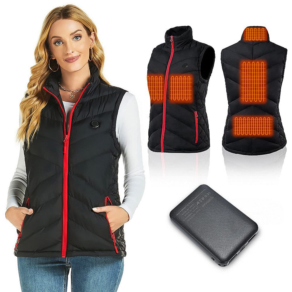 Mincoo Funktionsweste WinterWeste für Damen,Heizweste Damen