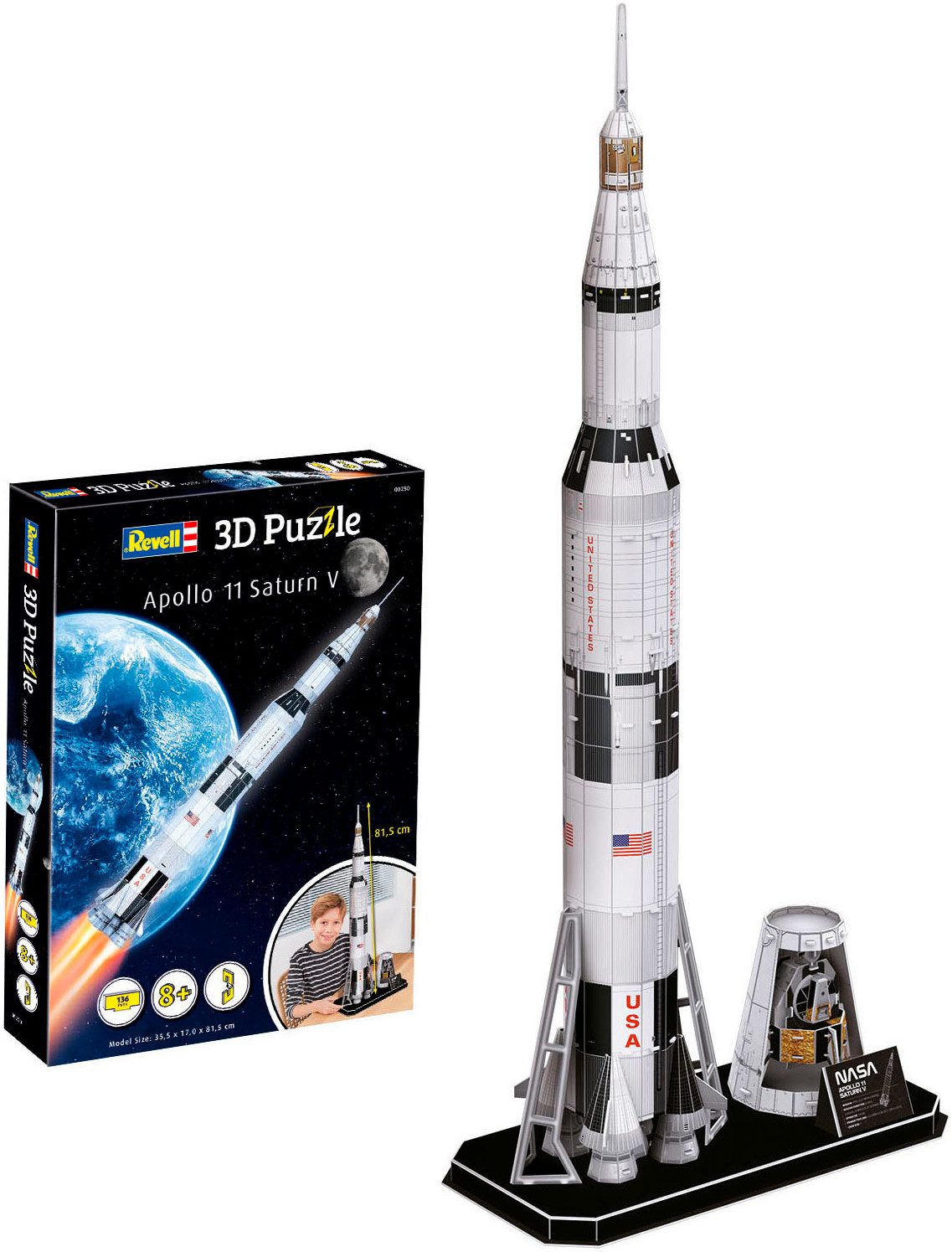 Revell® 3D-Puzzle Apollo 11 Saturn V,