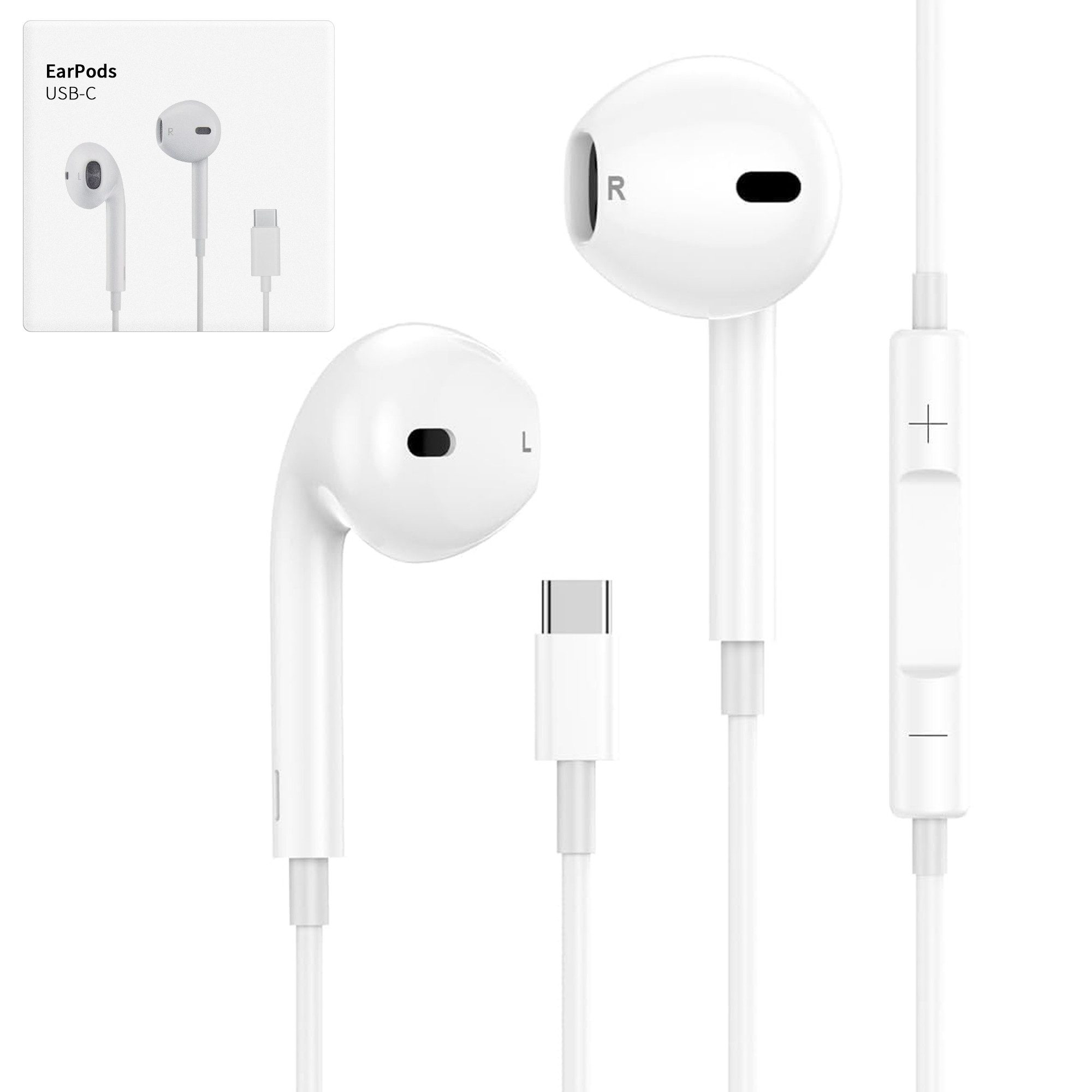 BRAIDOL Kopfhörer In-Ear-Kopfhörer USB C kopfhörer