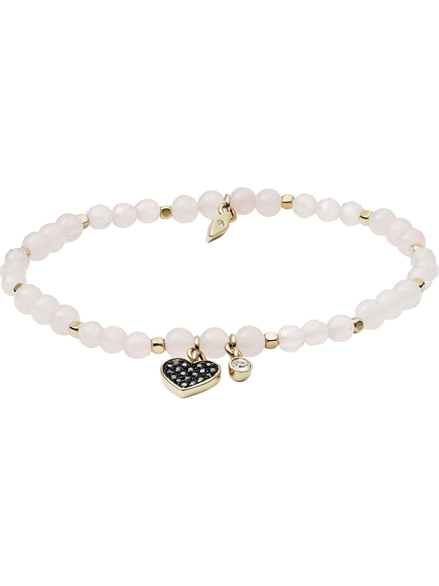 Fossil Armband Fossil Damen-Armband Edelstahl Glasstein